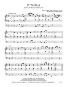 ST. THOMAS (Come, We That Love the Lord)